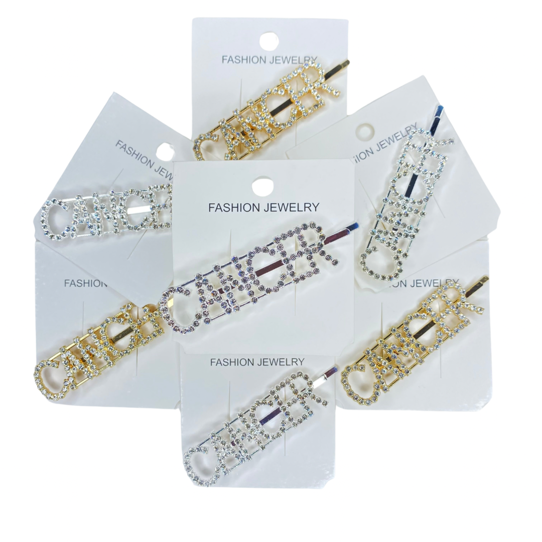 LUXURY CANCER HAIR PINS