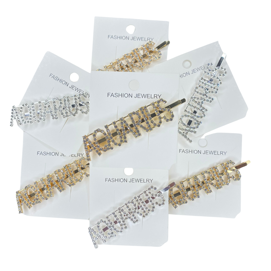 LUXURY ZODIAC HAIR-PINS