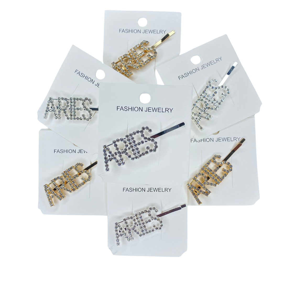 LUXURY ZODIAC HAIR-PINS