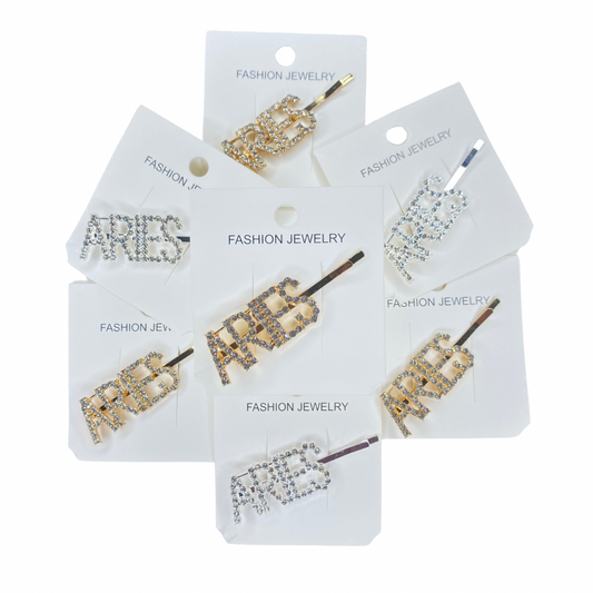 LUXURY ARIES HAIR PINS
